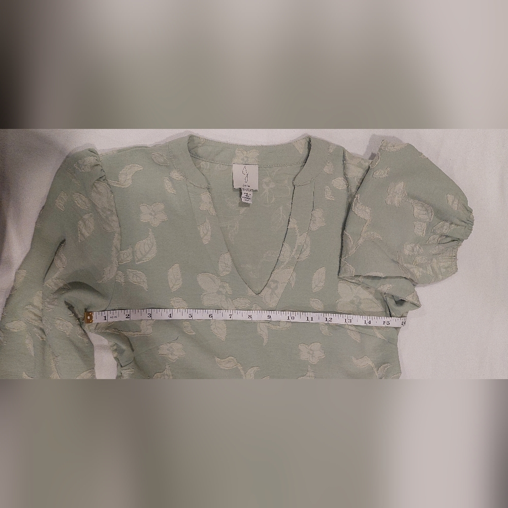 Joie Olive Textured Long Sleeve Dress - Picture 8 of 8